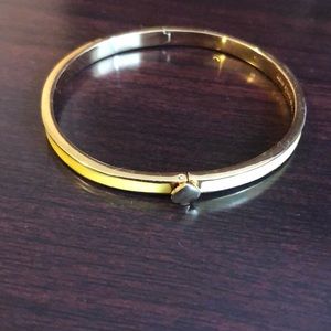 Kate Spade yellow bangle